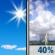 Sunday: Sunny then Chance Showers And Thunderstorms