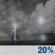 Thursday Night: A slight chance of showers and thunderstorms. Partly cloudy, with a low around 77. South southeast wind 10 to 15 mph, with gusts as high as 25 mph. Chance of precipitation is 20%. Thursday Night: Slight Chance Showers And Thunderstorms