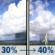 Sunday: A 40 percent chance of showers and thunderstorms. Mostly sunny, with a high near 95. South wind around 10 mph, with gusts as high as 20 mph. Sunday: A 40 percent chance of showers and thunderstorms. Mostly sunny, with a high near 95. South wind around 10 mph, with gusts as high as 20 mph.