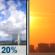 Thursday: A slight chance of showers and thunderstorms before 7am. Mostly sunny, with a high near 99. Heat index values as high as 106. North northeast wind 5 to 10 mph. Chance of precipitation is 20%. Thursday: Slight Chance Showers And Thunderstorms then Mostly Sunny