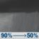 Thursday Night: Showers before 9pm, then showers and possibly a thunderstorm between 9pm and midnight, then a chance of showers and thunderstorms after midnight. Low around 61. South wind around 10 mph. Chance of precipitation is 90%. Thursday Night: Showers before 9pm, then showers and possibly a thunderstorm between 9pm and midnight, then a chance of showers and thunderstorms after midnight. Low around 61. South wind around 10 mph. Chance of precipitation is 90%.