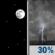 Sunday Night: A 30 percent chance of showers and thunderstorms after 1am. Mostly clear, with a low around 77. South wind 15 to 20 mph, with gusts as high as 30 mph. Sunday Night: A 30 percent chance of showers and thunderstorms after 1am. Mostly clear, with a low around 77. South wind 15 to 20 mph, with gusts as high as 30 mph.