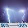 Saturday Night: Showers and thunderstorms likely. Mostly cloudy, with a low around 65. North northeast wind 5 to 10 mph. Chance of precipitation is 50%. Saturday Night: Showers And Thunderstorms Likely