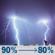 Thursday Night: Showers and thunderstorms. Mostly cloudy, with a low around 70. East wind 5 to 10 mph. Chance of precipitation is 90%. Thursday Night: Showers And Thunderstorms