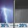 Tonight: A chance of showers and thunderstorms before 1am, then a slight chance of showers after 4am. Mostly cloudy, with a low around 61. North northeast wind around 10 mph. Chance of precipitation is 30%. Tonight: A chance of showers and thunderstorms before 1am, then a slight chance of showers after 4am. Mostly cloudy, with a low around 61. North northeast wind around 10 mph. Chance of precipitation is 30%.