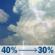 Thursday: A chance of showers and thunderstorms before 1pm, then a slight chance of showers and thunderstorms. Partly sunny. High near 94, with temperatures falling to around 90 in the afternoon. Heat index values as high as 98. South southeast wind around 10 mph, with gusts as high as 25 mph. Chance of precipitation is 40%. New rainfall amounts between a half and three quarters of an inch possible. Thursday: Chance Showers And Thunderstorms