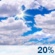 This Afternoon: Partly sunny, with a high near 92. Heat index values as high as 97. South southwest wind 10 to 15 mph, with gusts as high as 25 mph. Chance of precipitation is 20%. This Afternoon: Partly Sunny