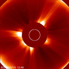 Latest LASCO C2 image of the Sun