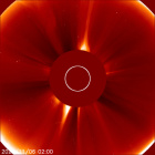 Latest LASCO C2 image of the Sun