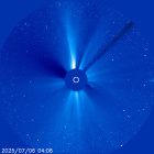 Latest LASCO C3 image of the Sun