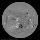 Latest SDO/HMI Magnetogram image of the Sun