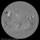 Latest SDO/HMI Magnetogram image of the Sun