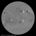 Latest SDO/HMI Magnetogram image of the Sun