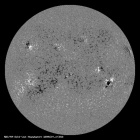 Latest SDO/HMI Magnetogram image of the Sun