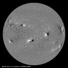 Latest SDO/HMI Magnetogram image of the Sun