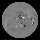 Latest SDO/HMI Magnetogram image of the Sun