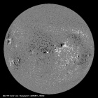 Latest SDO/HMI Magnetogram image of the Sun