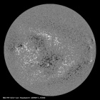 Latest SDO/HMI Magnetogram image of the Sun