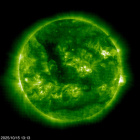 SOHO EIT 195 image of the sun