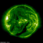 SOHO EIT 195 image of the sun