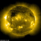 SOHO EIT 284 image of the sun