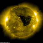 SOHO EIT 284 image of the sun