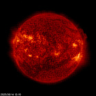 SOHO EIT 304 image of the sun