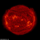 SOHO EIT 304 image of the sun