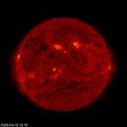 SOHO EIT 304 image of the sun